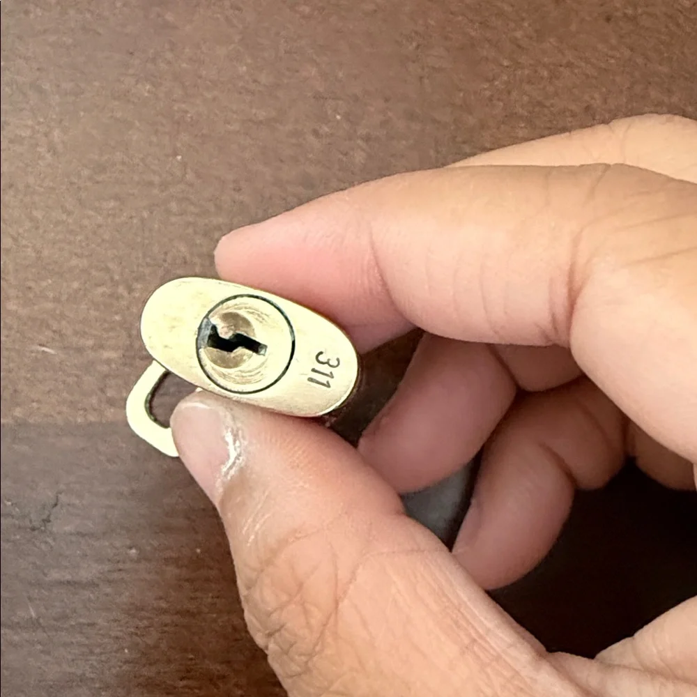 Louis vuitton brass lockset #311